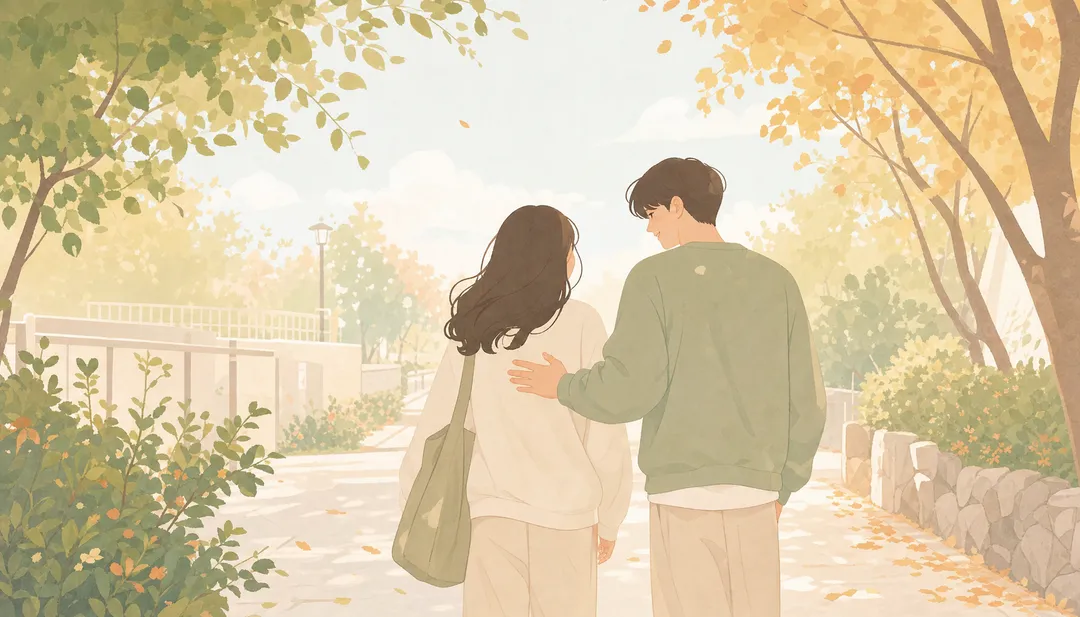 소중한 사람과 함께한 따뜻한 한 순간